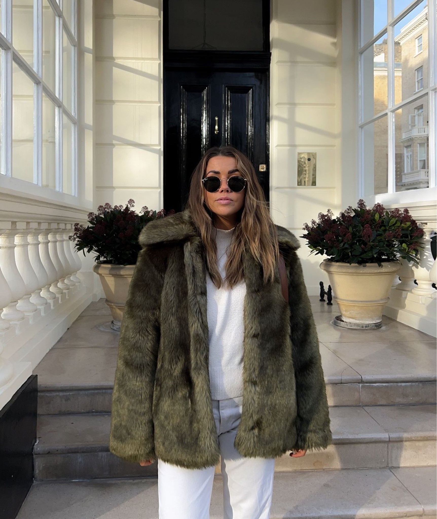 & other stories green faux fur coat styled with white mock neck jumper and ecru cream cropped jeans. The perfect outfit for chilly winter and spring days, while adding a little *something* 



#LTKstyletip #LTKSeasonal #LTKfindsunder100