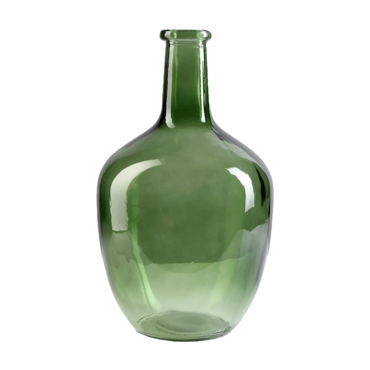 Bottleneck Glass Vase, Decorative Floor Vase for Long-Stemmed Floral Arrangements | Wayfair North America
