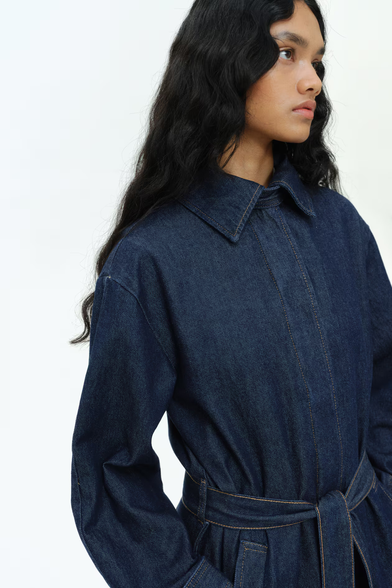 Single-Breasted Twill Trench Coat | H&M (US + CA)