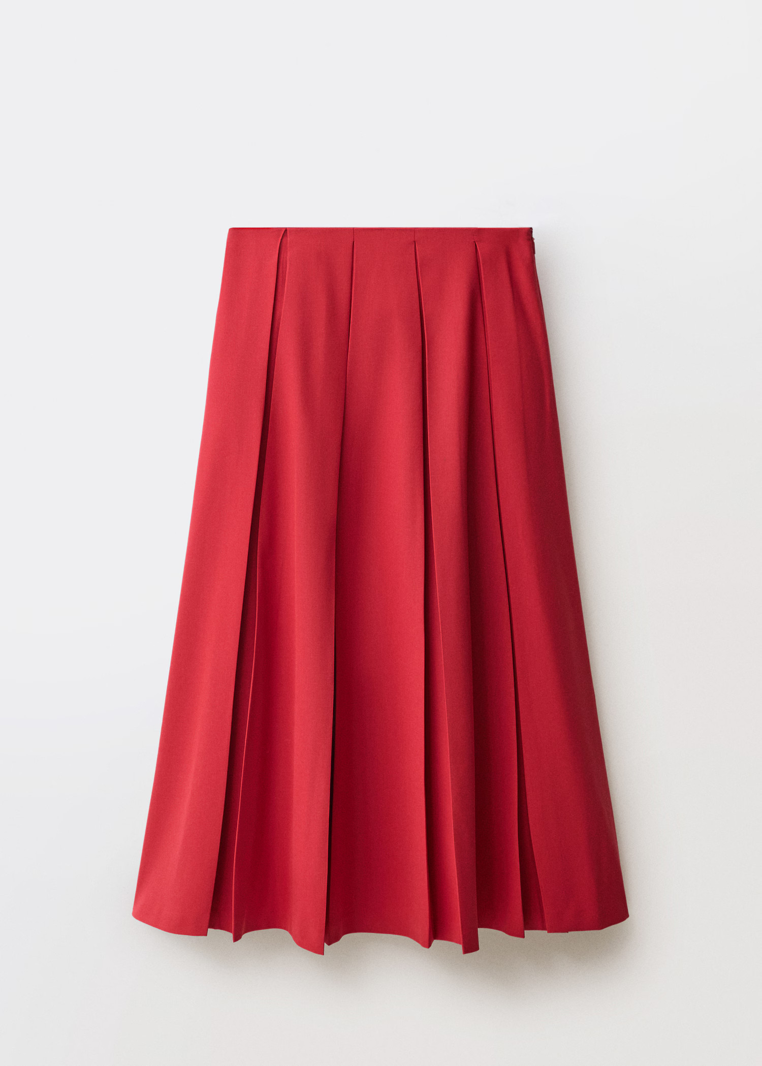Wool-blend pleated skirt - Women | MANGO USA | Mango (US/MX/AU)