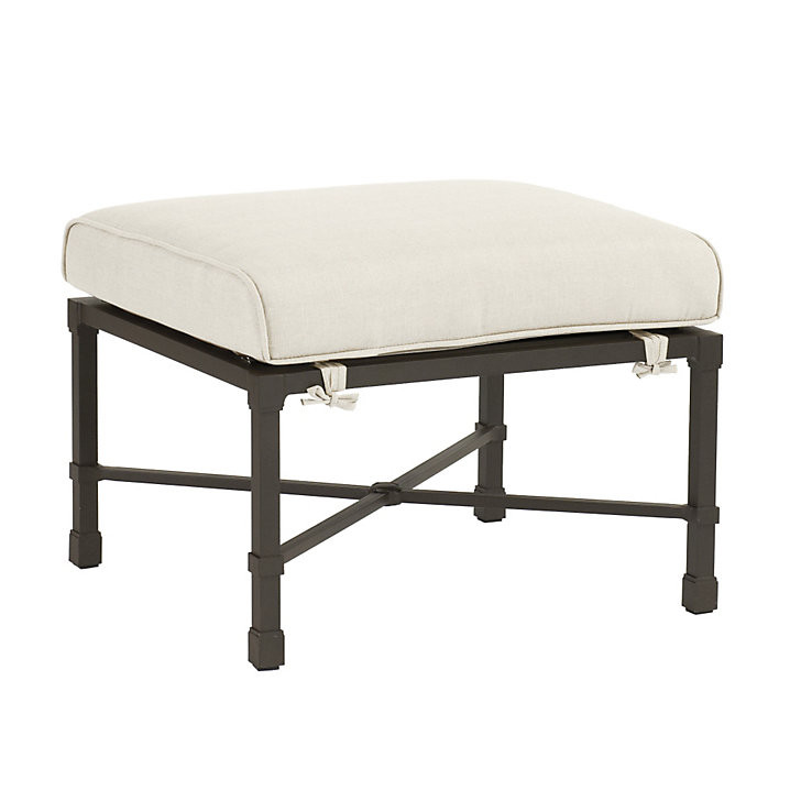 Suzanne Kasler Directoire Ottoman with 1 Cushion | Ballard Designs, Inc.