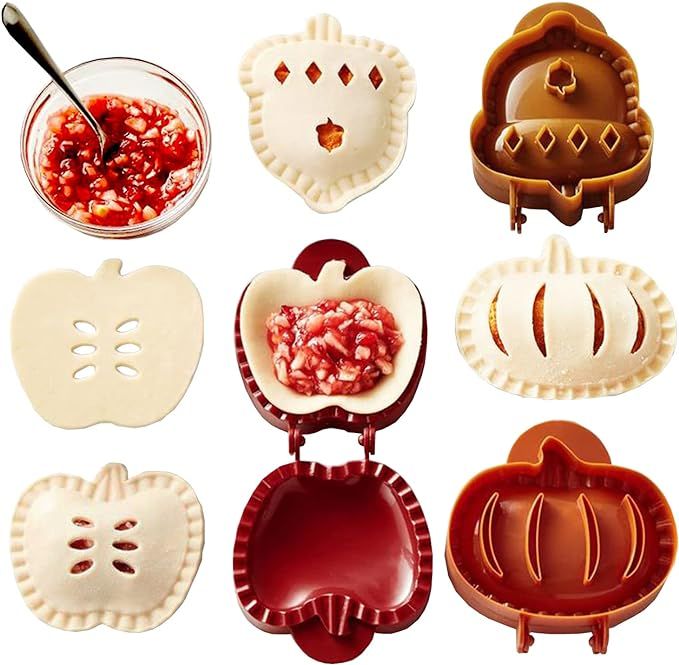 Dough Presser Pocket Pie Molds, Party Potluck Hand Pie Molds, Hand Pie Molds, Apple, Pumpkin And ... | Amazon (US)