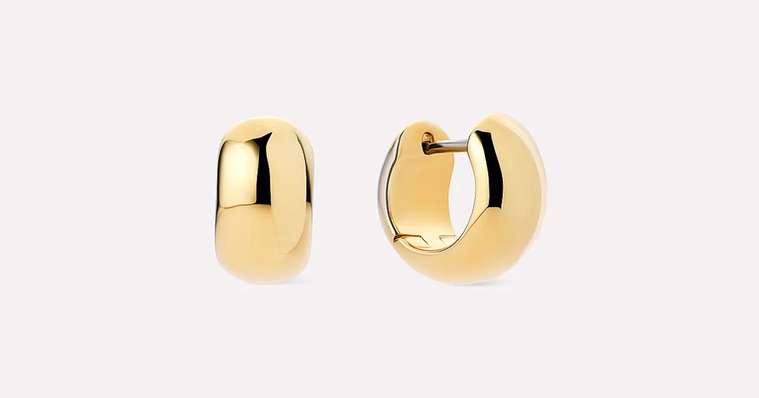 Gold Hoop Earrings Giulia Bold$65$55.25Members | Ana Luisa