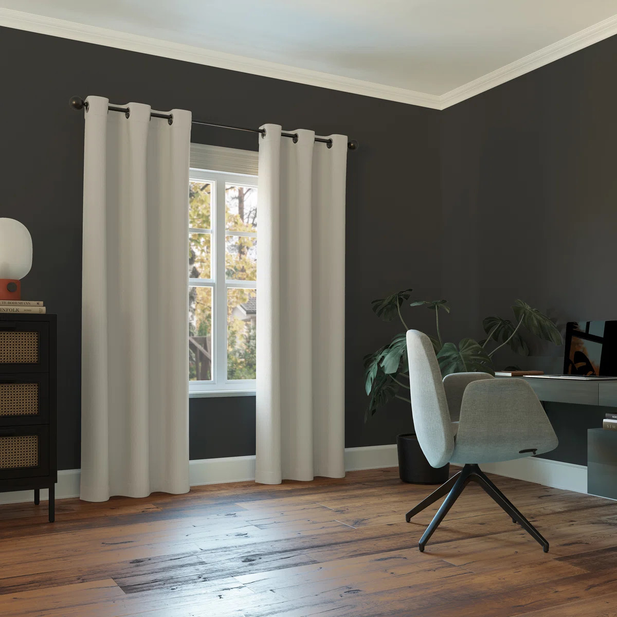 Burrier Wayfair Basics Blackout Grommet Curtain Panel | Wayfair North America
