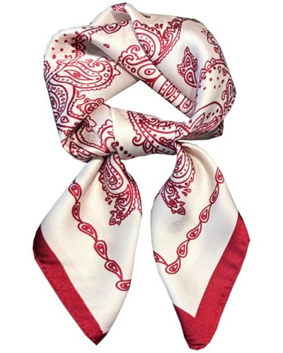 Satin Bandana Headscarf for Women Silky Hair Scarves for Fashion Lightweight-27 | Amazon (US)