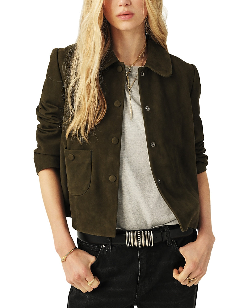 ba & sh Milas Leather Jacket | Bloomingdale's (US)