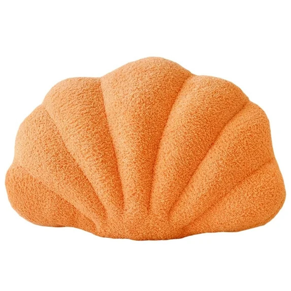 Shell Shaped Throw Pillows, Soft Home Decorative Pillow Plush Cushion for Bed Couch Living Sofa R... | Walmart (US)