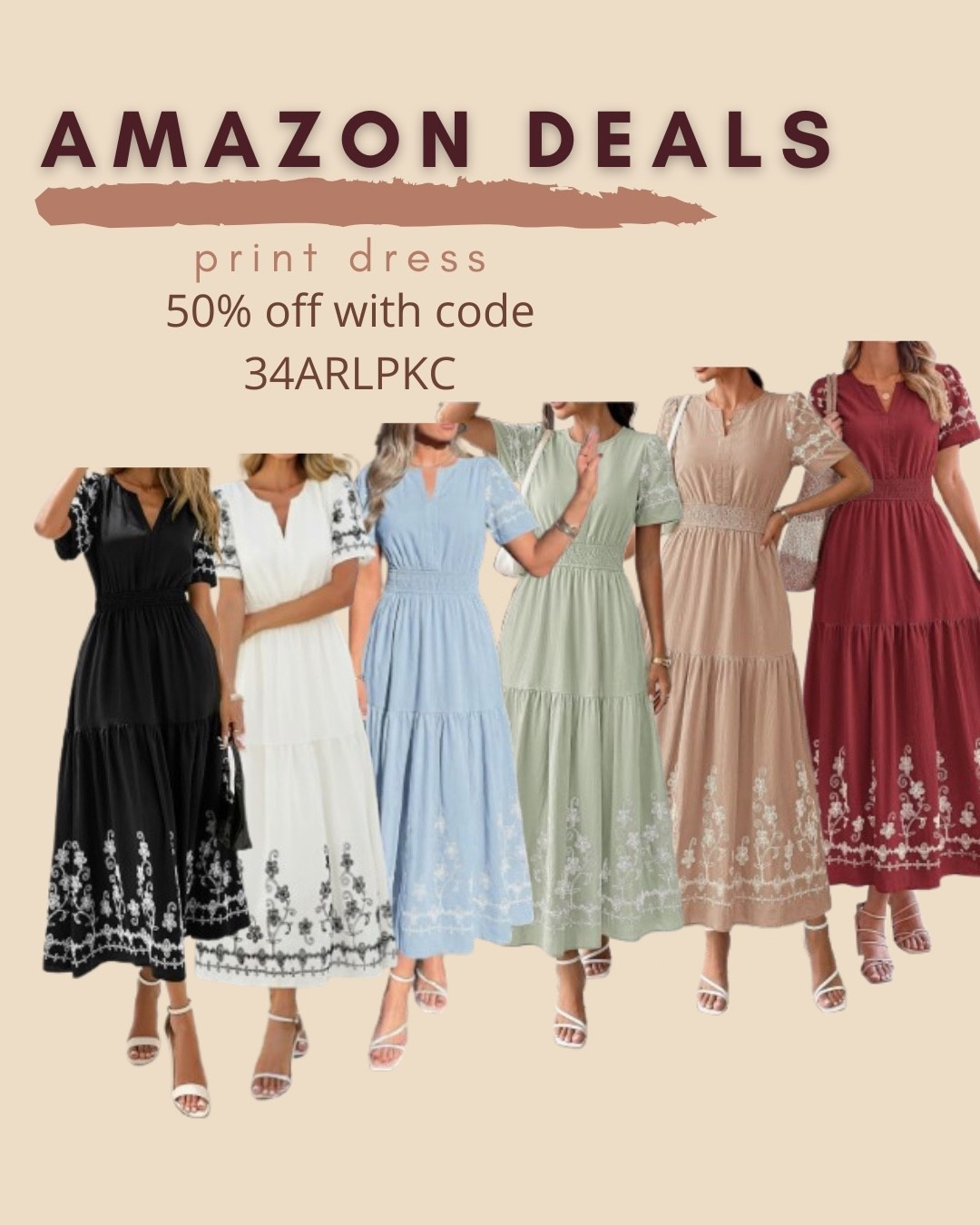 $25 ends 7/12

Amazon fashion
Amazon deals
Boho dress
Vacation dress

#LTKSaleAlert