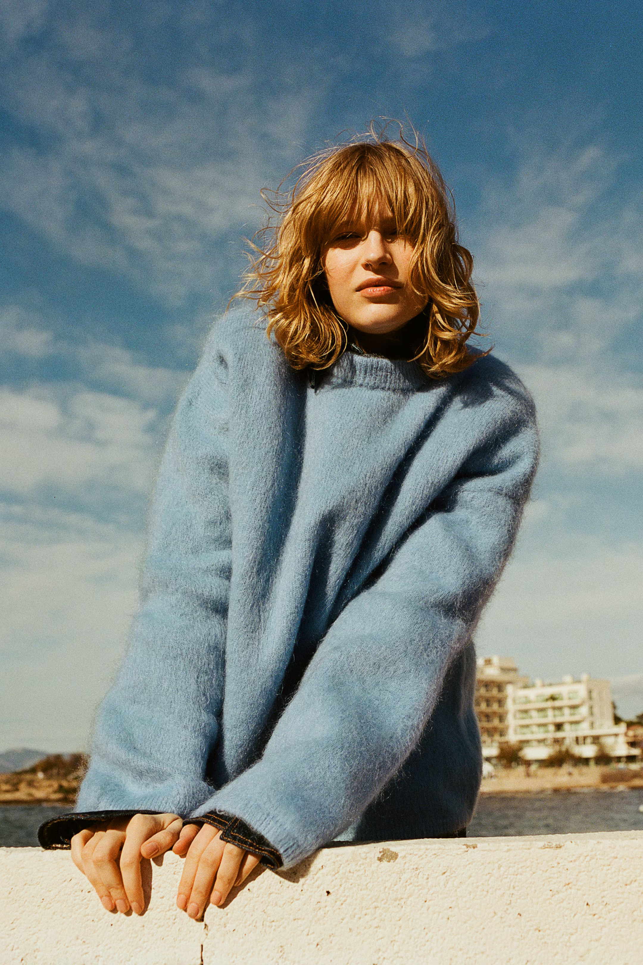 Oversized Mohair Blend Sweater | H&M (AU)