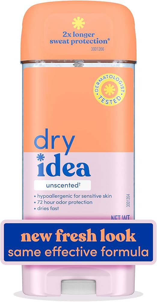 Dry Idea Gel Deodorant & Antiperspirant | 2X Longer Sweat Protection | 72-Hour Odor Protection | ... | Amazon (US)