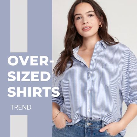 Make sure you get some oversized shirts this season. Wear them buttoned up, or open over a tank or t-shirt. The ones below are in #tall sizes and most in non-tall sizes too. 

#LTKover40 #LTKplussize #LTKstyletip