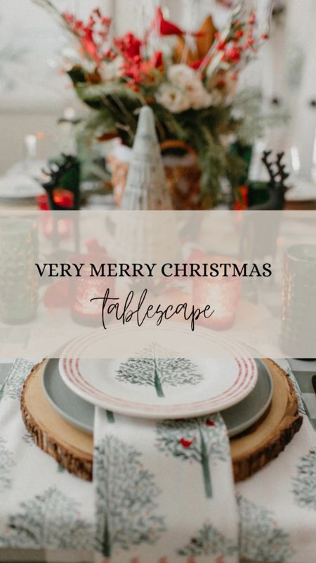 Sharing the beautiful pieces I used for this years Christmas tablescape!  

#kbstyled #christmastable #christmastabledecor #christmastablesetting #holidaytable 

#LTKSeasonal #LTKhome #LTKHoliday