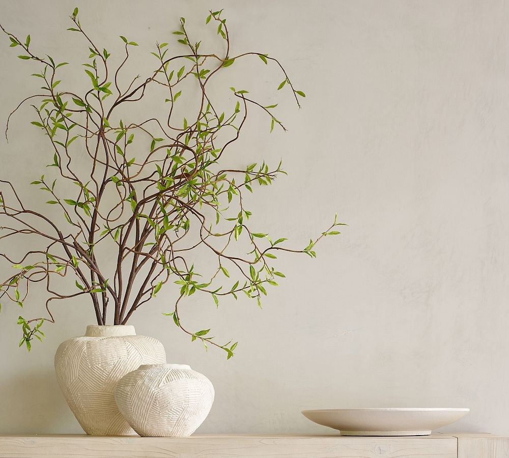 Faux Oversized Curly Willow Branch | Pottery Barn (US)