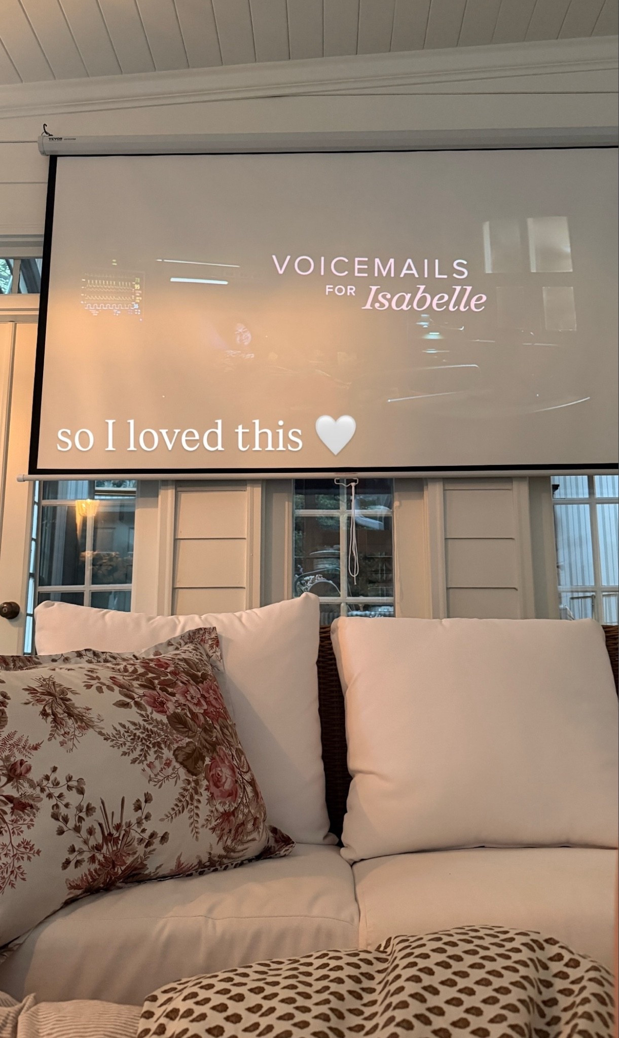 Projector for the screened in porch! 🎥

#LTKHome