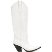 Maison Margiela knee-length Western boots - White | Farfetch EU