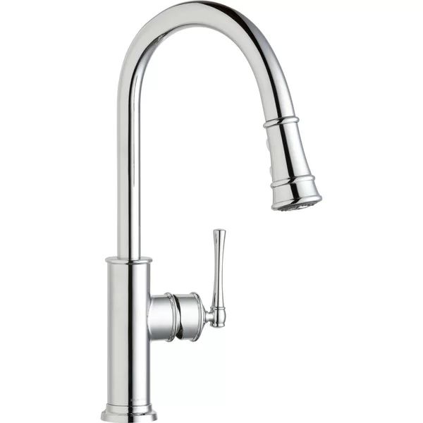 LKEC2031CR Explore Pull Down Single Handle Kitchen Faucet | Wayfair North America
