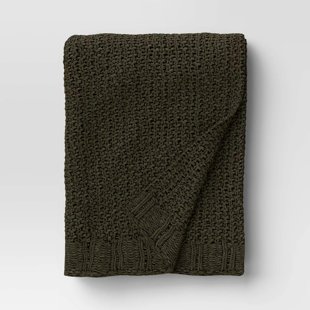 50"x60" Chenille Knit Throw Pillow - Threshold™ | Target