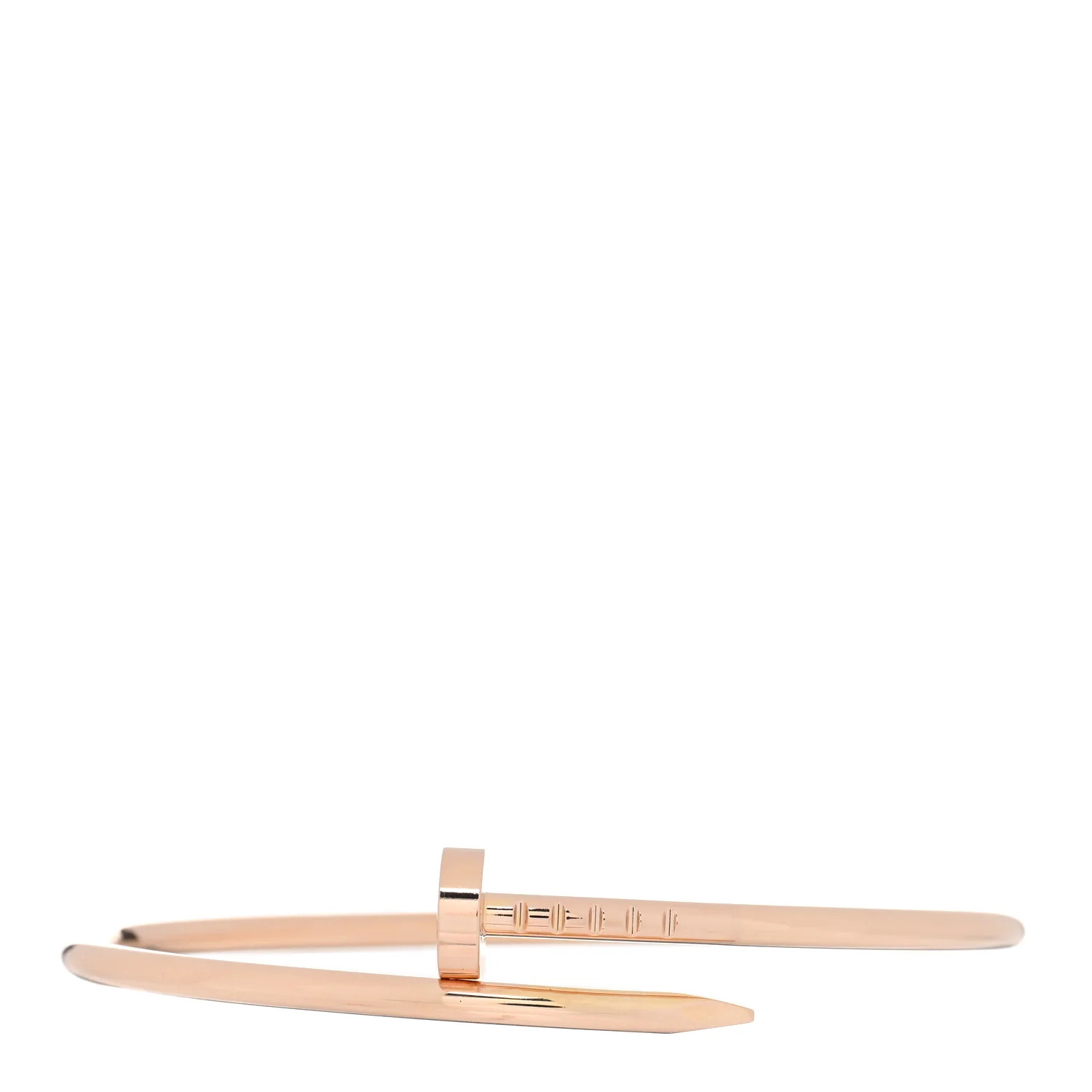 18K Pink Gold Small Juste Un Clou Bracelet 15 | FASHIONPHILE (US)