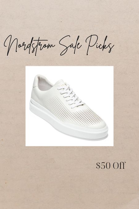 Nordstrom Sale: men’s white sneakers 