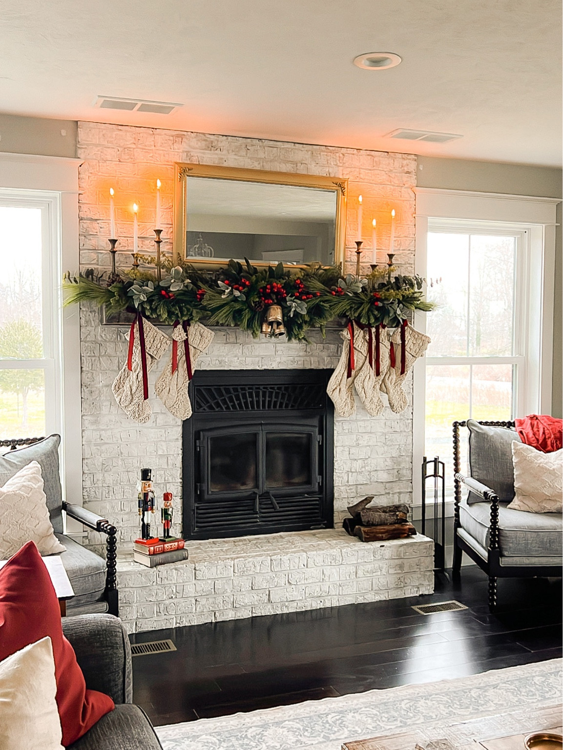 Loving the traditional fireplace this year! Here’s some of the products I used.

#LTKHoliday #LTKhome #LTKSeasonal