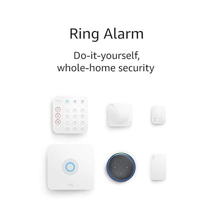 Ring Alarm 5-piece kit (2nd Gen) with Echo Dot | Amazon (US)