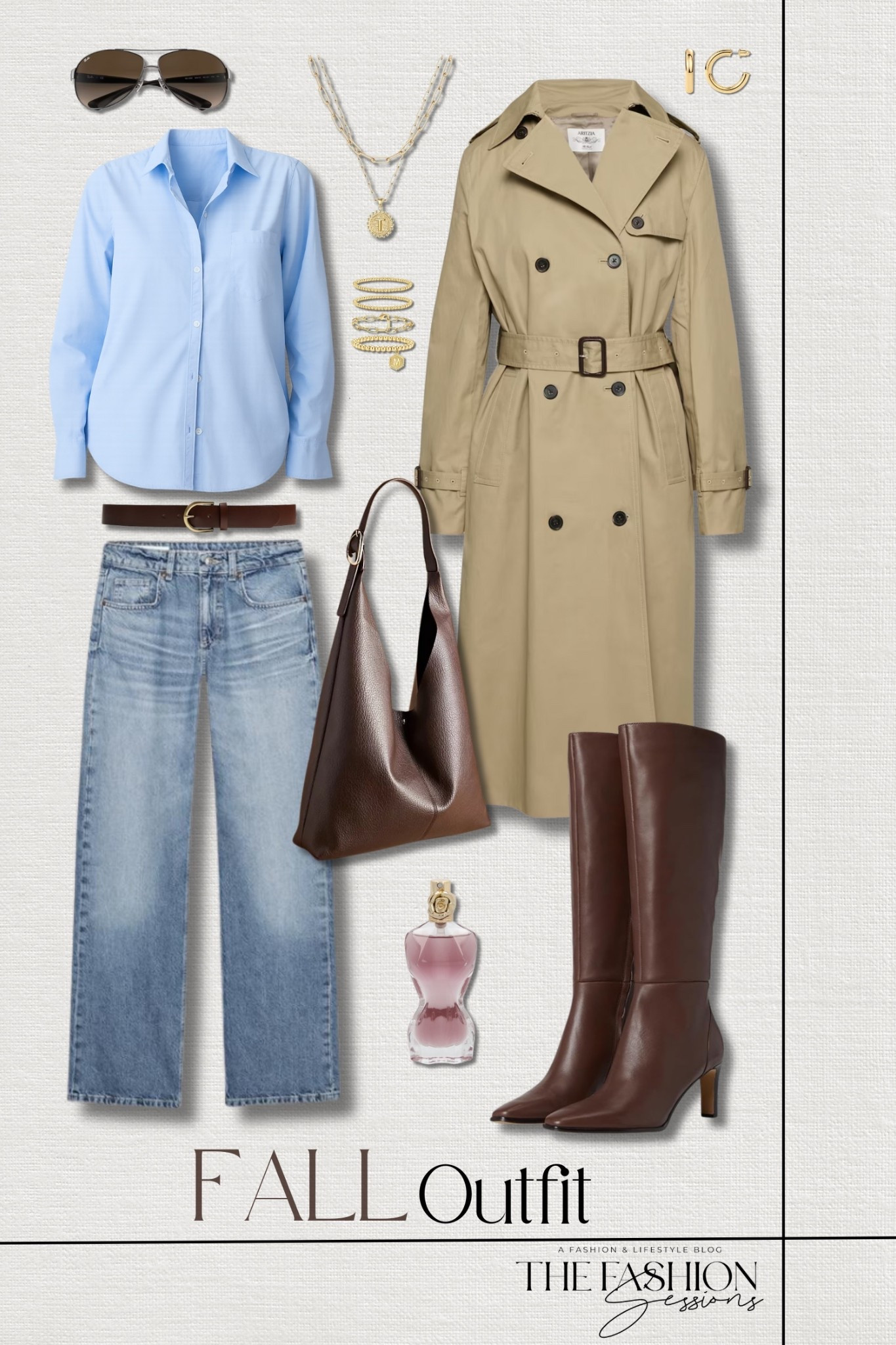 Sophisticated fall styling 🍂
Aritzia Trench Coat | Gap Classic Cotton Button Up | Zara Wide Leg Jeans | Dolce Vita Emmi Boots | fall outfit | date night outfit 

#LTKStyleTip #LTKOver40