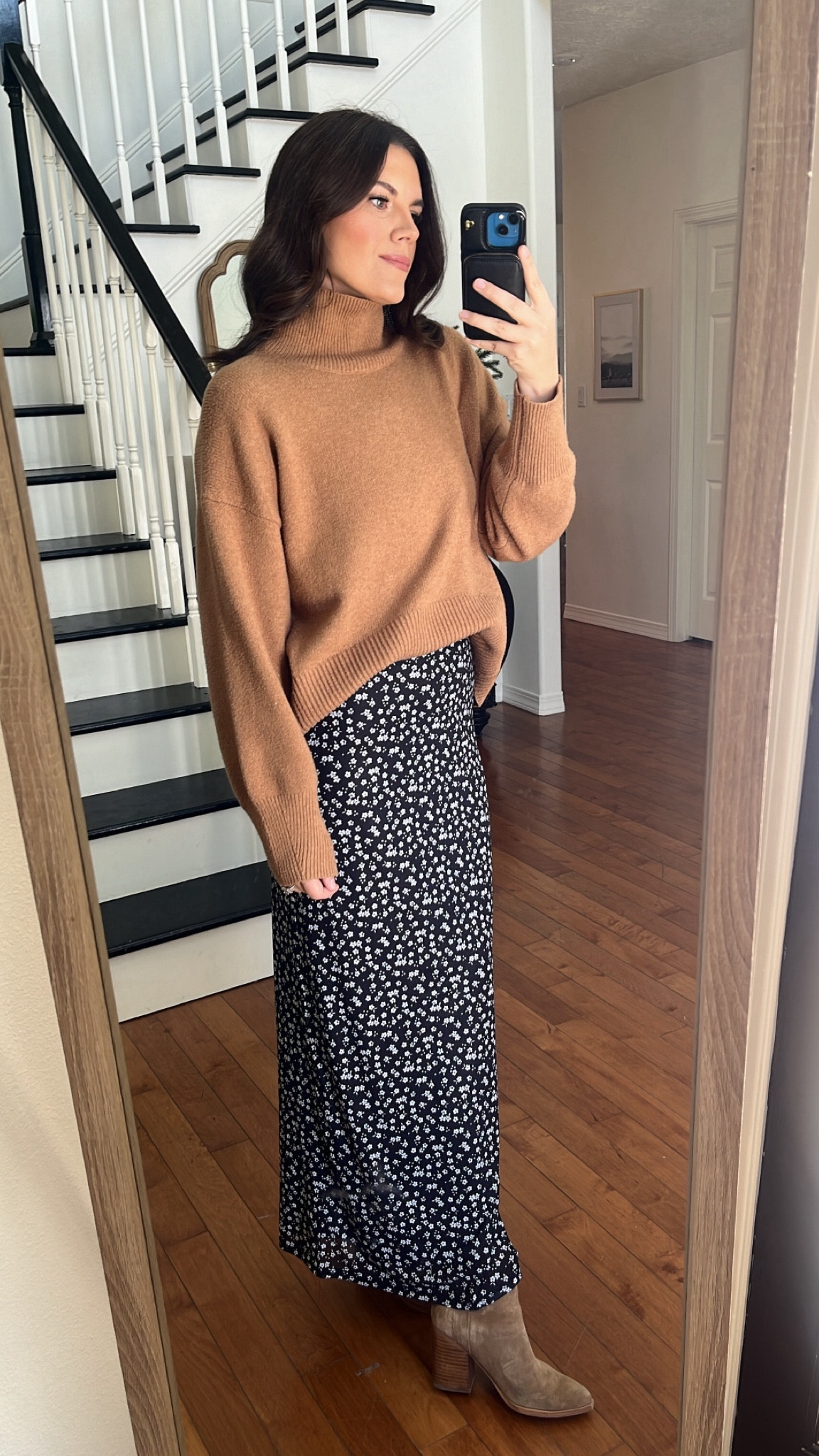 $12 skirt from Walmart! Wearing size small. So stretchy and comfortable 

#LTKstyletip #LTKworkwear #LTKfindsunder50