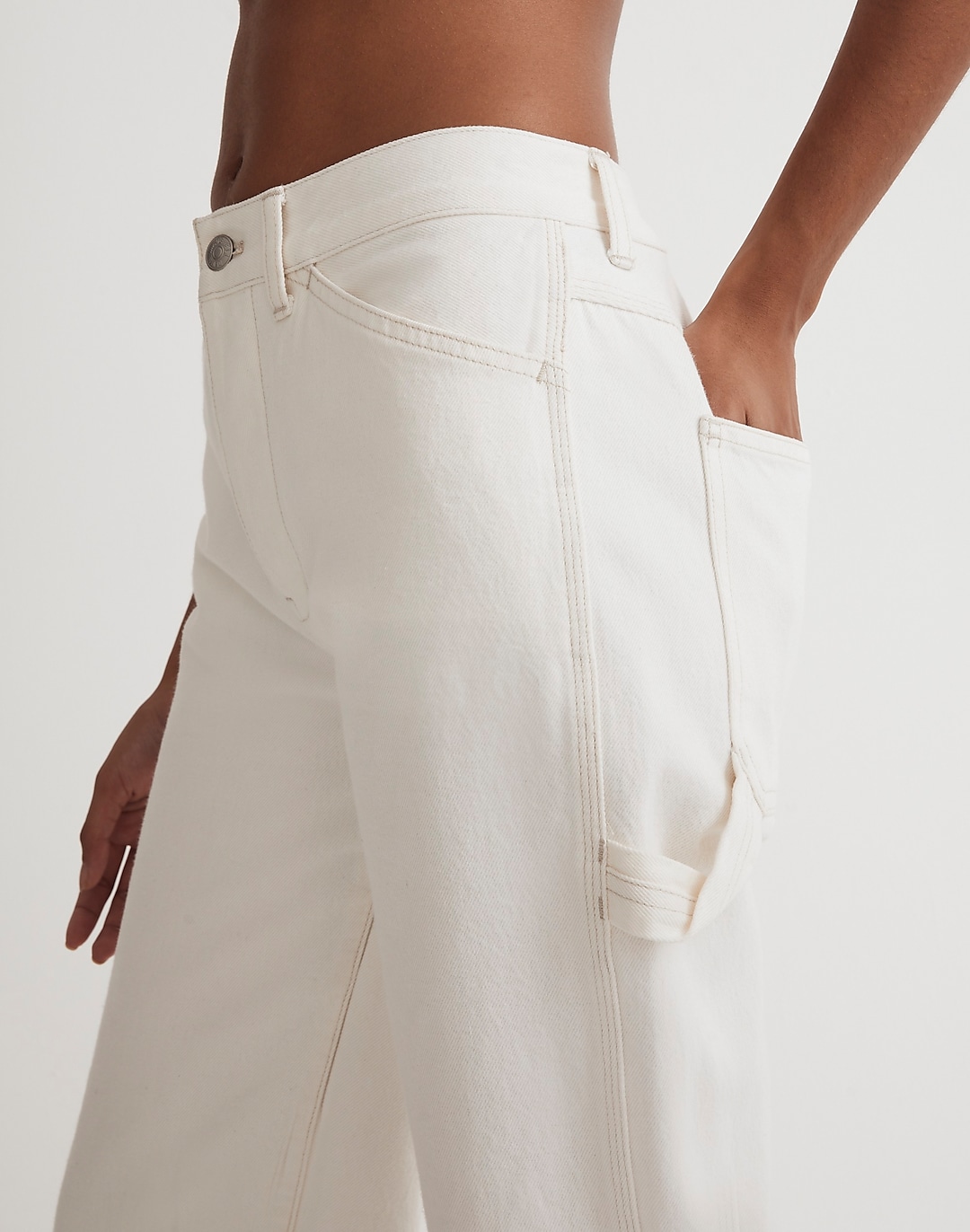Low-Slung Straight Carpenter Jeans | Madewell