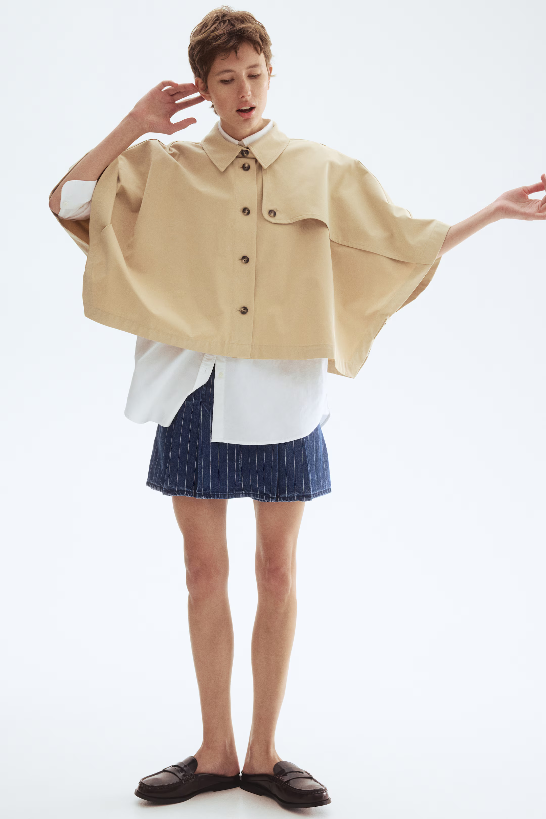 Trench cape | H&M (UK, MY, IN, SG, PH, TW, HK)