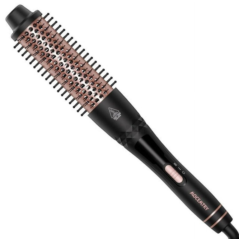 Curling Thermal Brush, MOCEMTRY 1.5 Inch Curling Iron Brush, Ionic Heated Round Brush Makes Hair ... | Walmart (US)