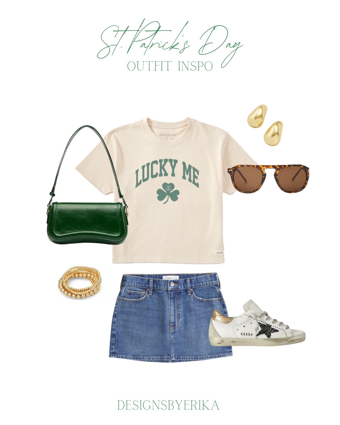 St. Patrick’s day outfit for the girls!! 🍀🤍🥂 