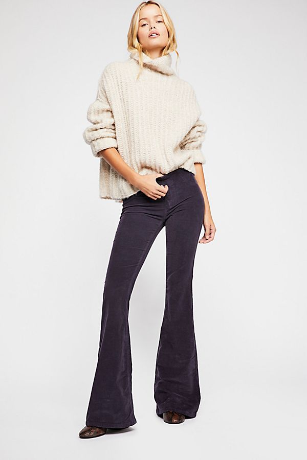 Pull On Corduroy Flare | Free People (Global - UK&FR Excluded)