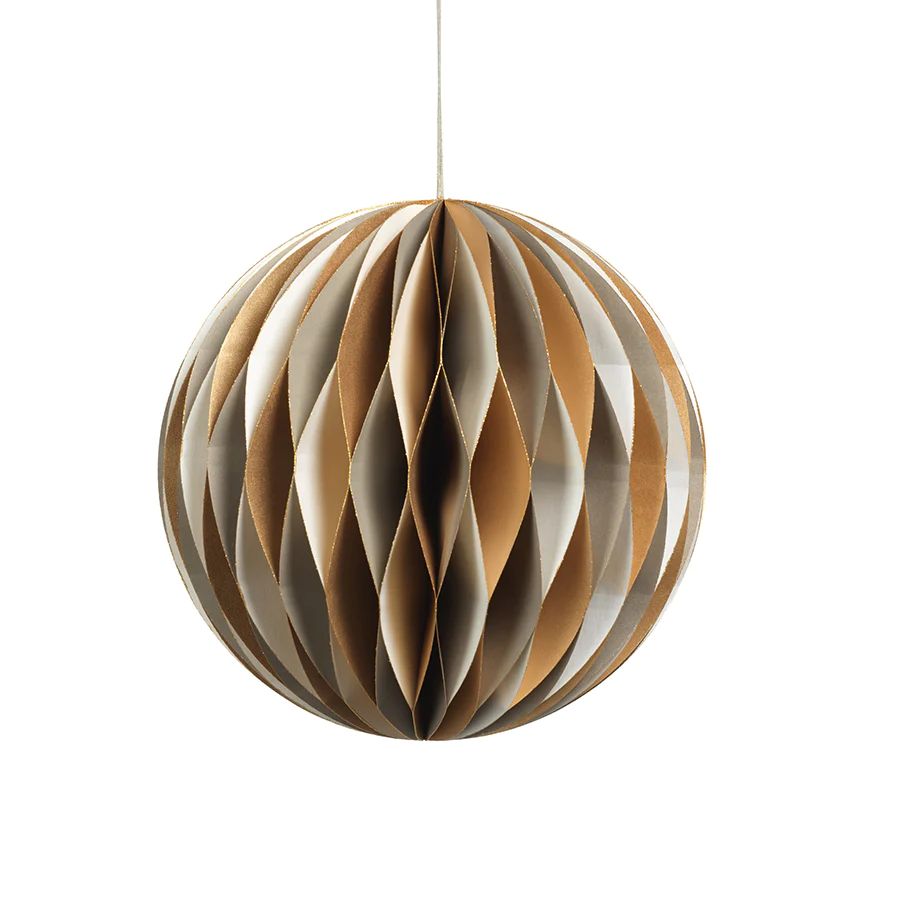 Wish Paper Deco Ball Ornament Extra Large | Burke Decor