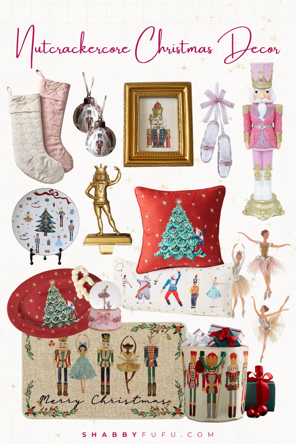 My favorite nutcrackercore finds of the season 🎄
From twirl-worthy stockings to the sweetest ballet ornaments, these pieces bring all the storybook magic home. Linking everything for y’all! 🩰 

 

#LTKHoliday #LTKHome #LTKFindsUnder50