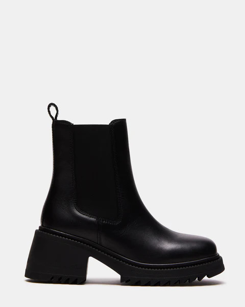 GARTH BLACK LEATHER | Steve Madden (US)