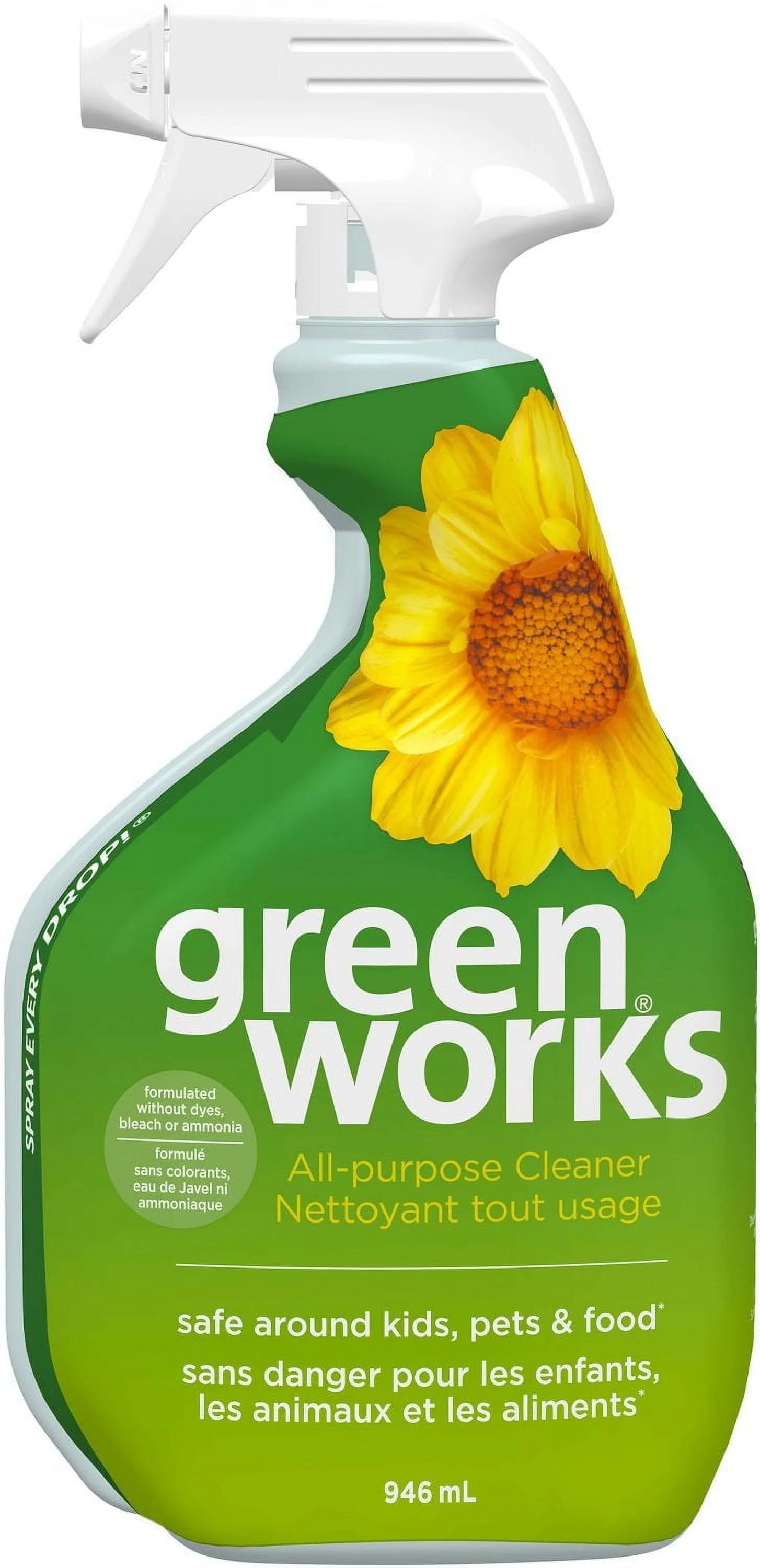Clorox® Green Works® All-Purpose Cleaner Spray, 946 mL, Removes grime, dirt and grease | Walmart (CA)