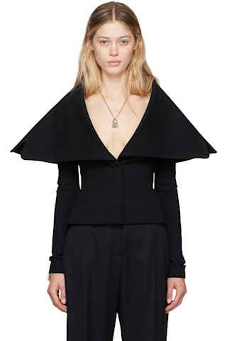 Black La Casa 'La veste Giacca' Blazer | SSENSE