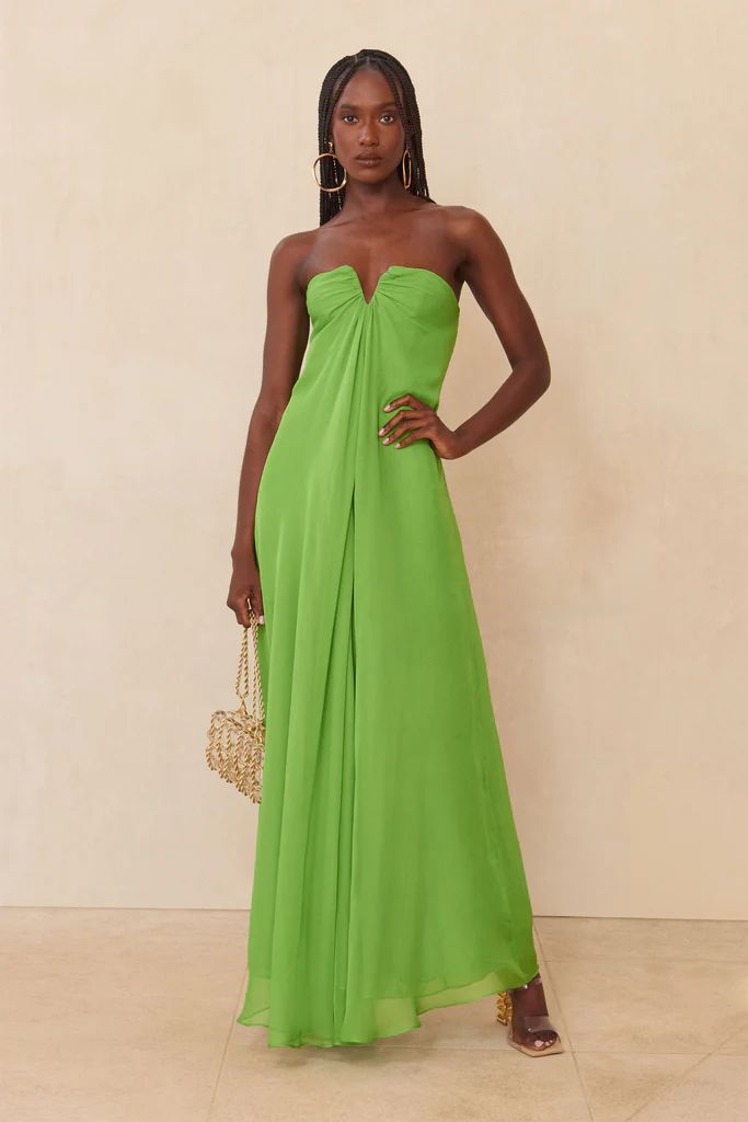 JANELLE GOWN - FERN | Cult Gaia - US