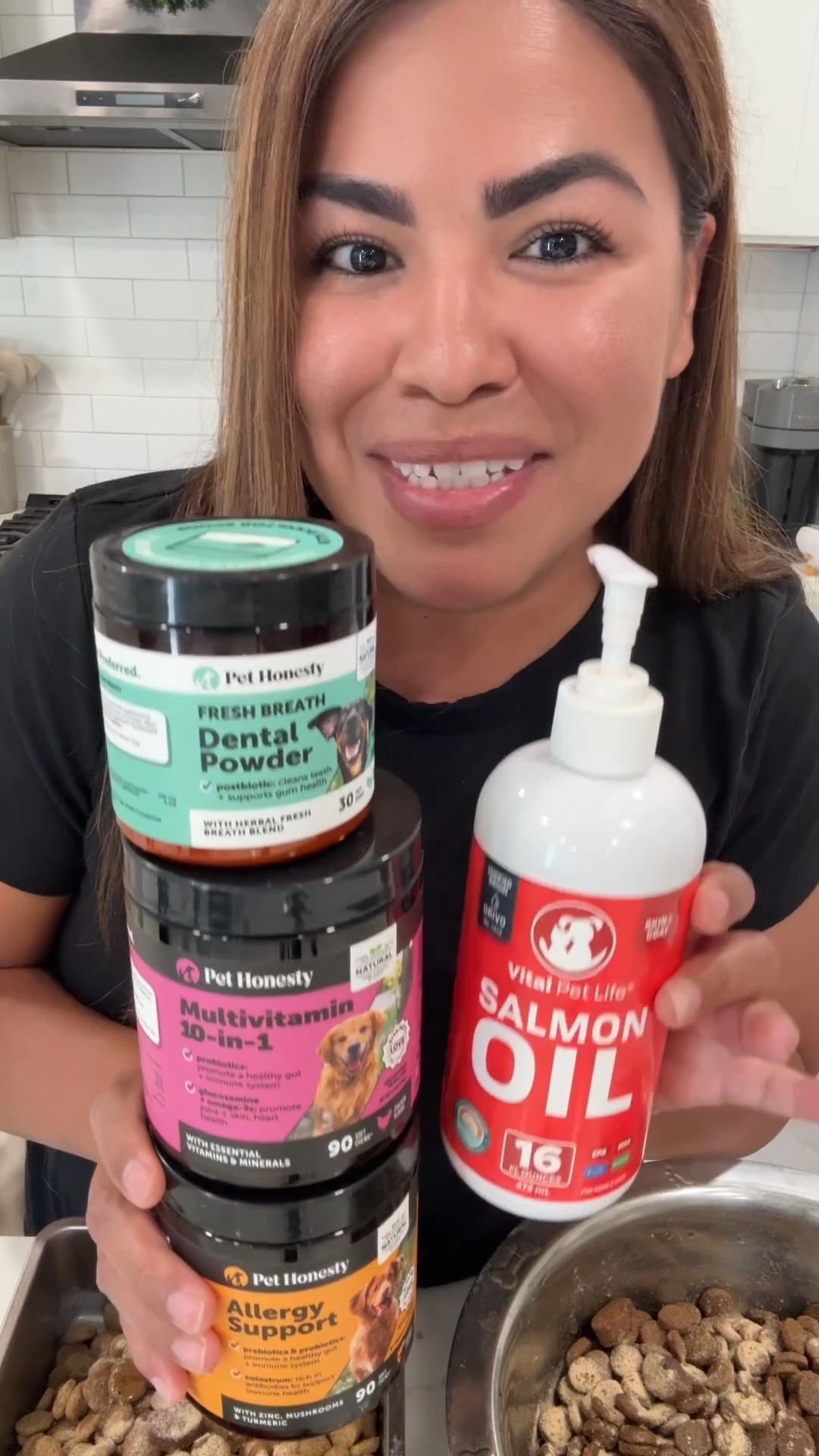 Everyday dog wellness routine 🐾✨
These are the daily supplements I give both of my dogs—Koda (2 yrs) and Bodhi (9 yrs)—to support their health from the inside out. From seasonal allergies to joint support and fresh breath, this combo has been a game changer.

📌 What I use daily:
– Allergy Support (for Koda’s seasonal itchiness)
– Hip + Joint Bone Broth & Glucosamine (for Bodhi’s mobility)
– 10-in-1 Multivitamin (both dogs!)
– Dental Powder (because brushing isn’t happening 🫠)
– Salmon Oil (for shiny coats + heart and joint health)

Everything is linked in my LTK under and most of these are part of Prime Day deals 👏🏼 Save this for your next pet product restock!

#LTKDogMom #LTKPetFinds #DogSupplements #SeniorDogCare #AmazonPetDeals #LTKSaleAlert #HealthyDogRoutine #PetHonesty #LTKHome #DogMomFavorites #LTKPrimeDay

#LTKPets