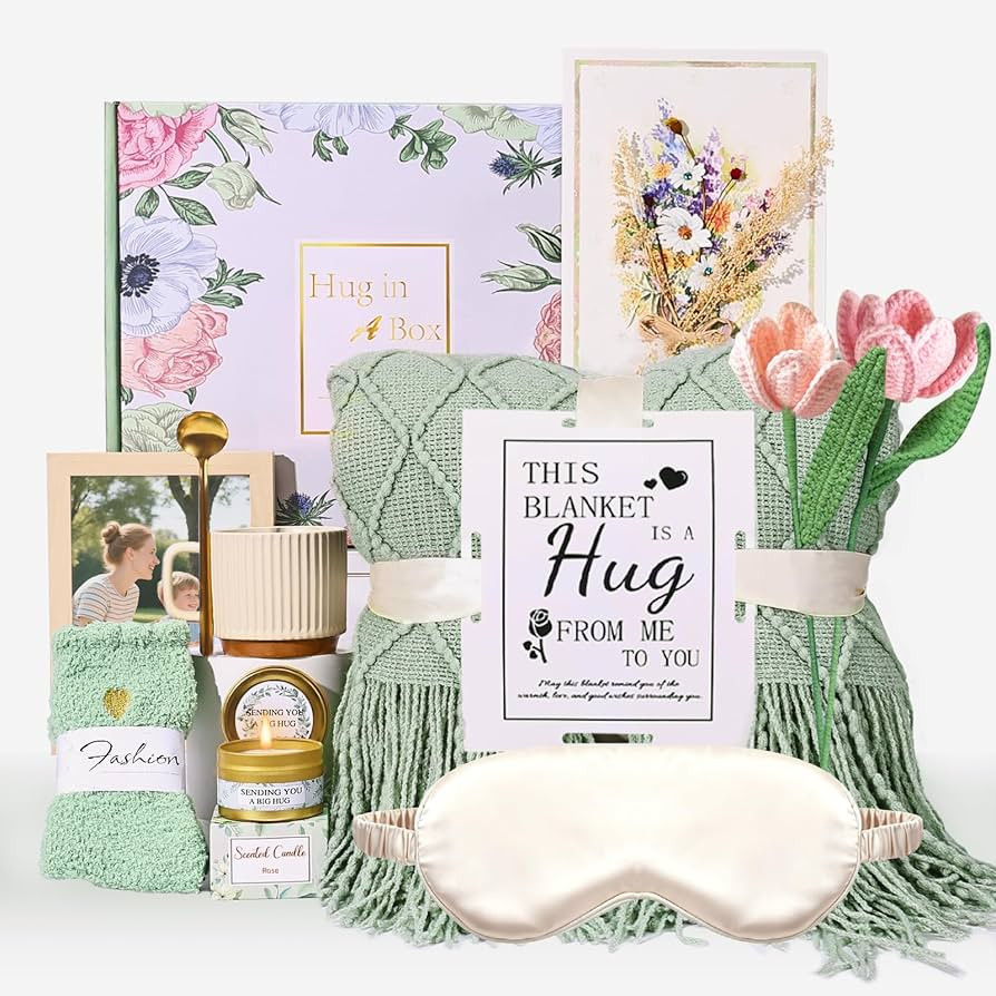 Get Well Soon Gift Baskets Self Care Package after Surgery, Christmas Birthday Gifts for Women, H... | Amazon (US)