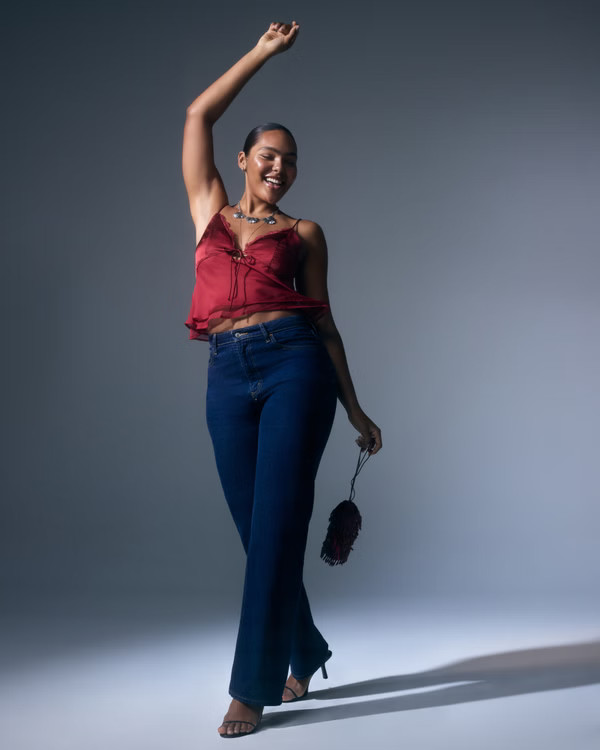 Women's The A&F Bella Tie-Front Cami | Women's New Arrivals | Abercrombie.com | Abercrombie & Fitch (US)