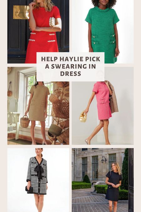 Which #tuckernuck dress should Haylie get for her swearing in? 

#LTKworkwear
