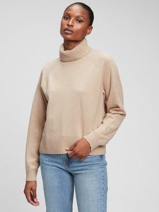 Recycled Cashmere Turtleneck Sweater | Gap (US)