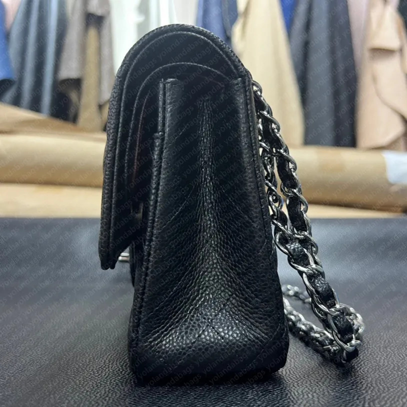 9A Designer bag Mirror quality Jumbo Double Flap Bag Luxury 23cm 25CM 30cm Leather Caviar Lambski... | DHGate