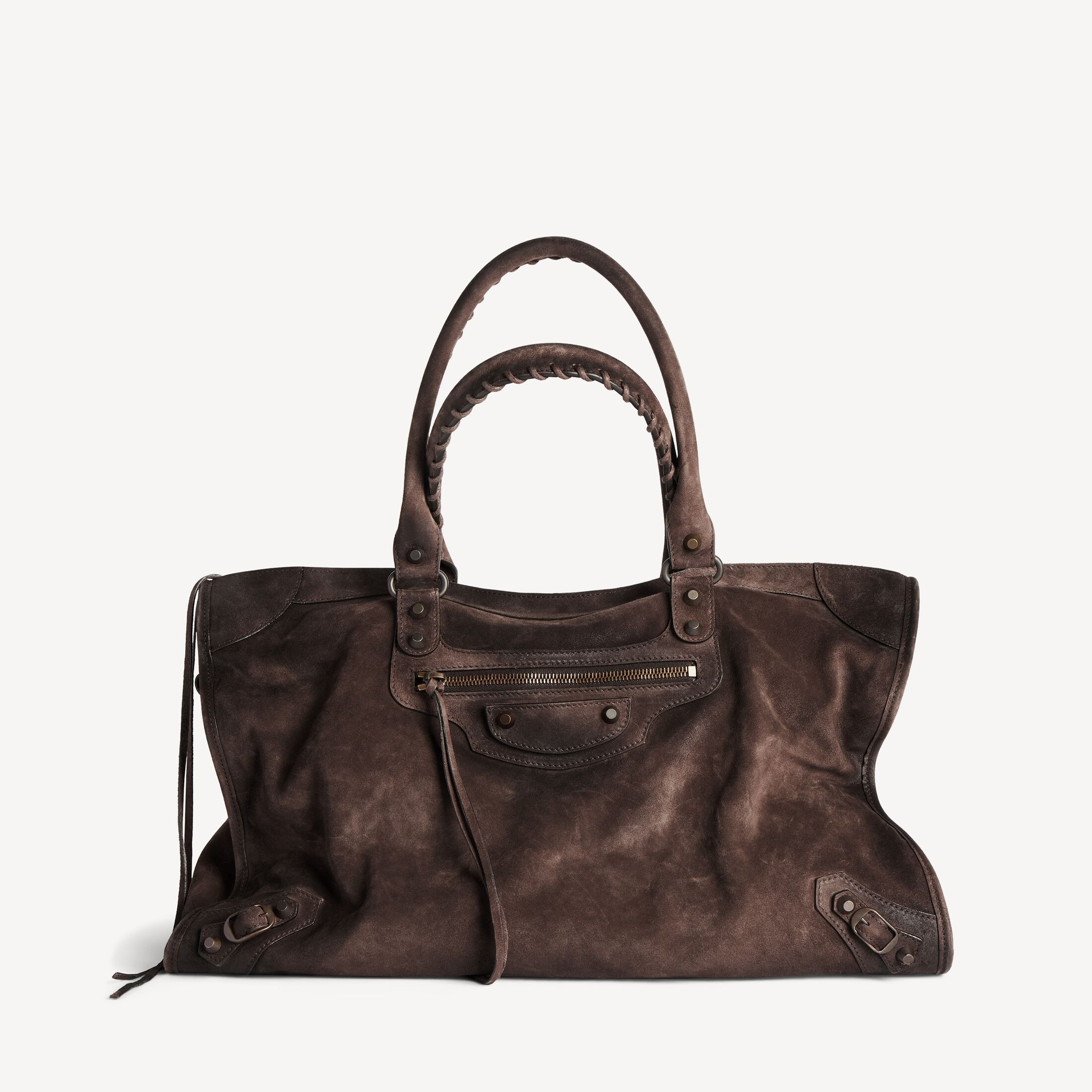 Balenciaga Le City Bag Large - Brown - Men's | Balenciaga