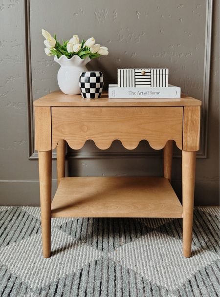 Amazon ruffle nightstand 
New solid wood nightstand 
Tov furniture 
Amazon decor 

#LTKSeasonal #LTKHome #LTKSaleAlert