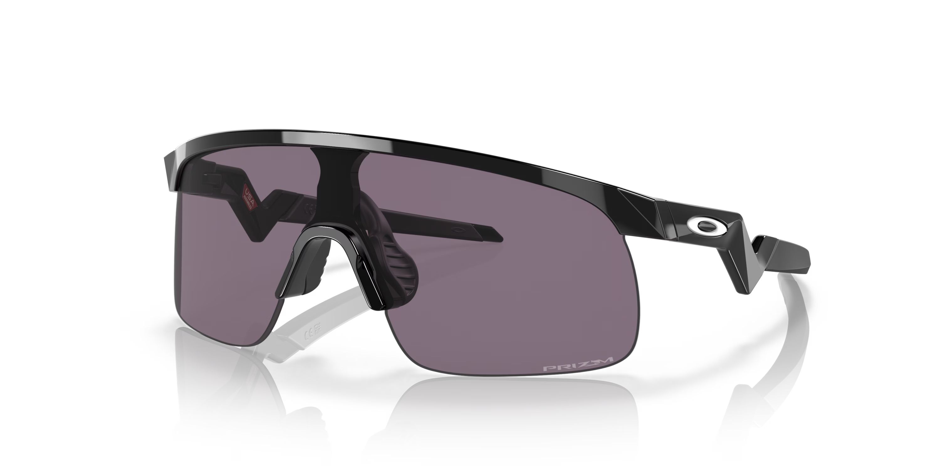 Oakley Resistor (Youth Fit) Prizm Sapphire Lenses, Polished White Frame Sunglasses | Oakley® | Oakley (US)
