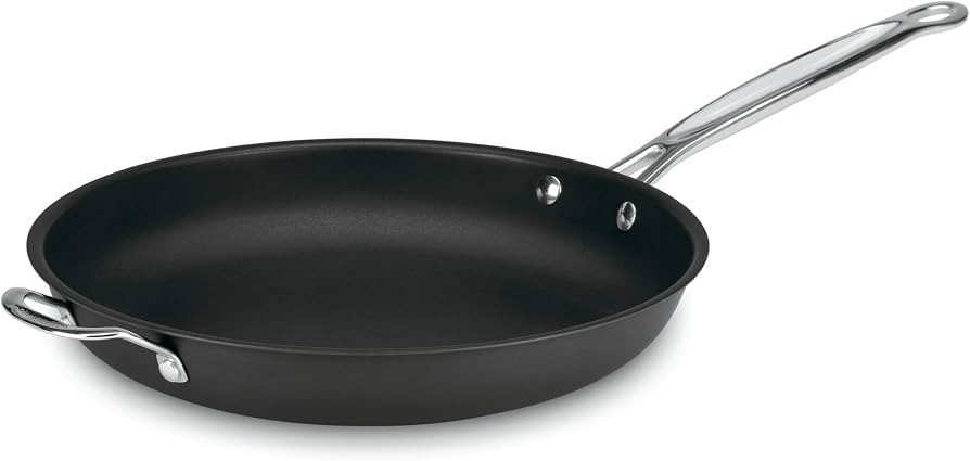 Cuisinart Chef's Classic\u2122 Non-Stick Hard Anodized 14" Skillet with Helper Handle | Amazon (US)