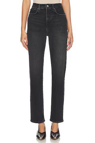 ANINE BING Bry Straight Leg in Raven Black from Revolve.com | Revolve Clothing (Global)