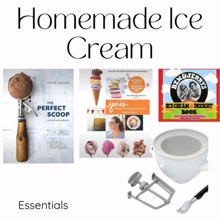 Essentials for homemade ice cream making 

#LTKGiftGuide #LTKHoliday #LTKSeasonal